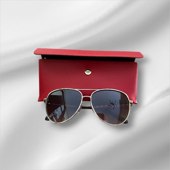 Guess Accessories - Guess Aviator 40th Anniversary Sunglasses NWOT Hardshell Case